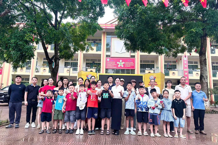 Qua những chương trình này góp phần khẳng định niềm đam mê công nghệ và khả năng sáng tạo từ bậc tiểu học. Ảnh: Tuấn Hải