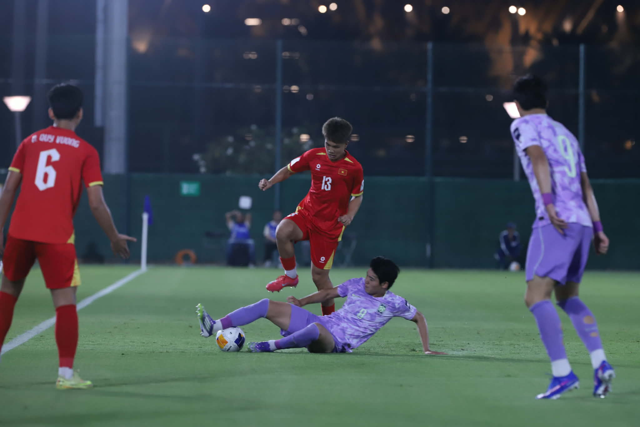 U17 Vietnam still holds the right to decide for a ticket to the 2026 U17 World Cup. Photo: VFF