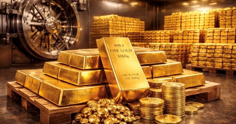 Áp lực giảm giá vàng bất chấp triển vọng tích cực