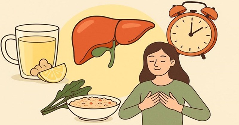 Tạo thói quen buổi sáng này để gan khỏe mạnh hơn