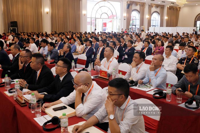 Delegates attending the Investment Promotion Conference of Dien Bien province. Photo: Quang Dat