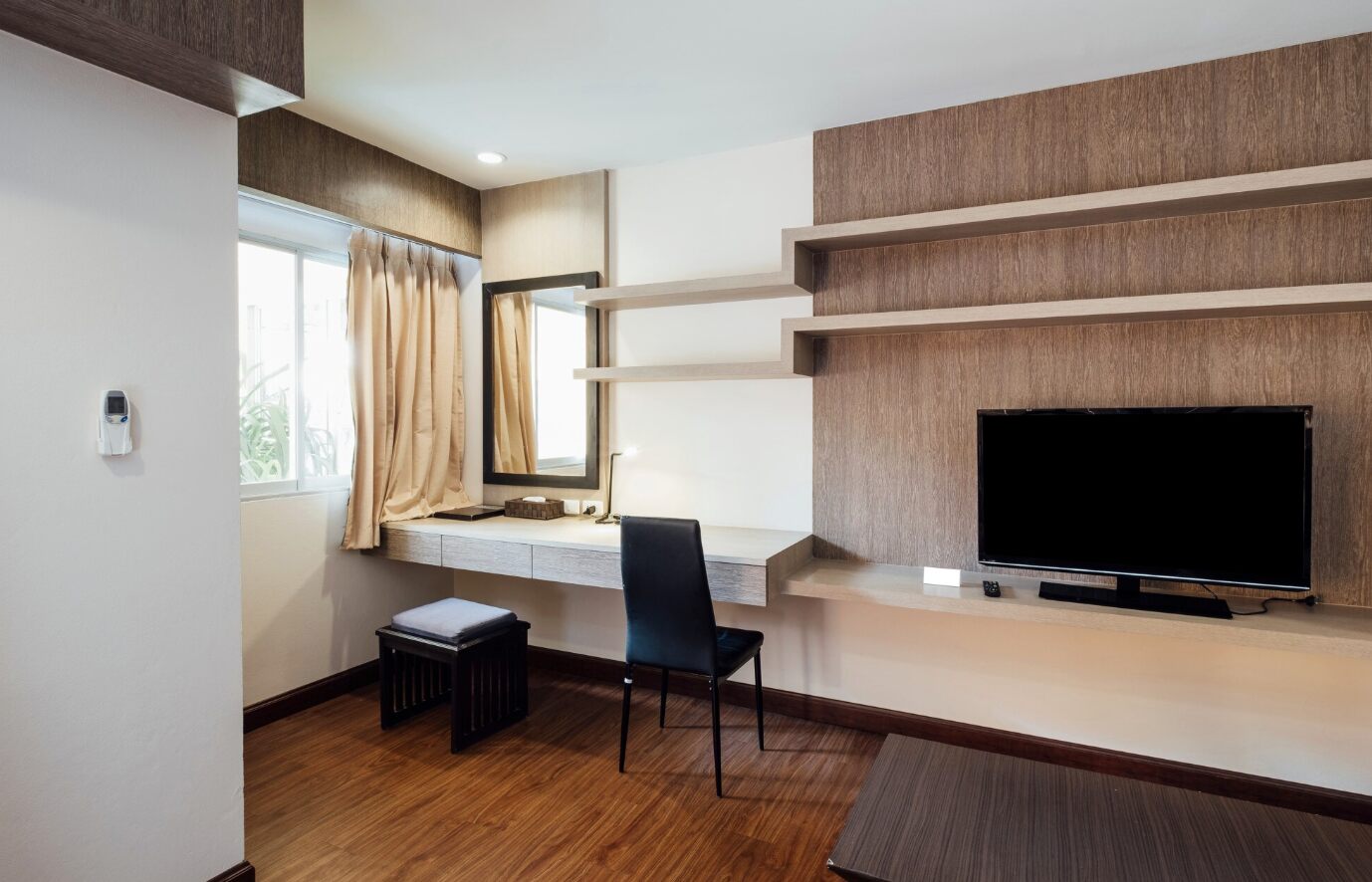 How to entertain guests overnight staying in a small apartment of the family. Photo: Thuy Duong