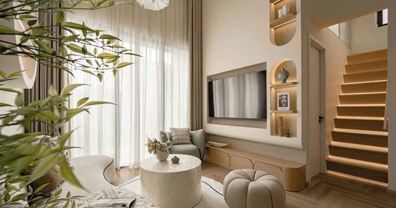Cải tạo ấn tượng căn hộ 75m2 phong cách Hàn Quốc