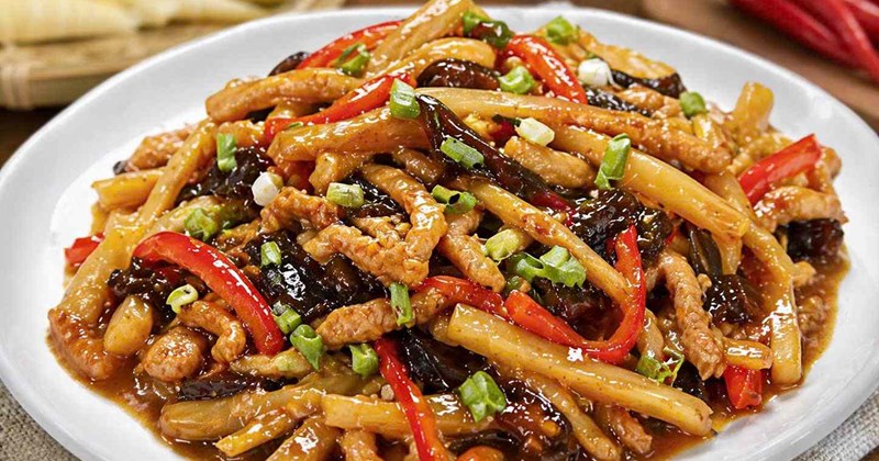 Cách làm măng tre xào miso tại nhà đơn giản