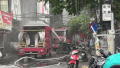 Fire at business establishment in Hanoi controlled after many hours