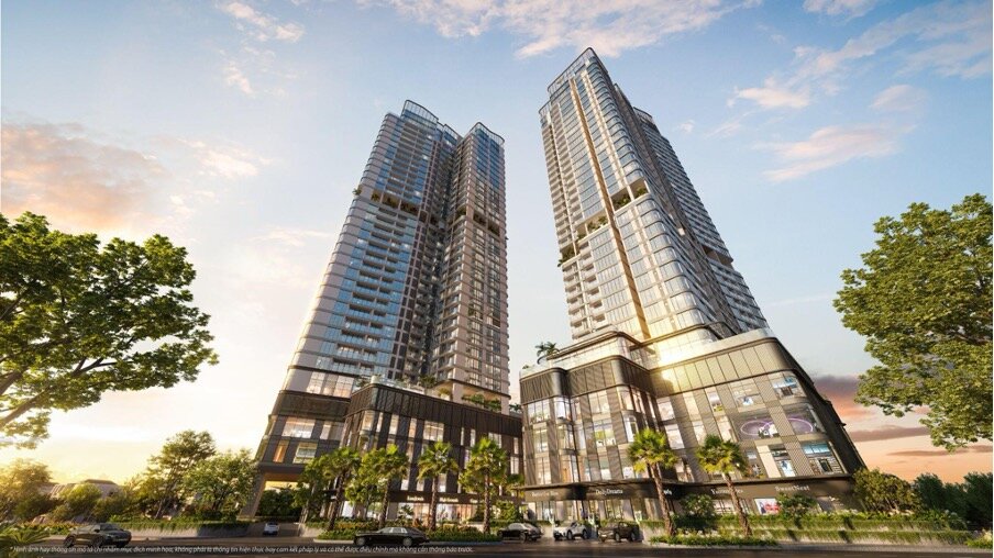 Tòa tháp đôi chung cư cao cấp Vlasta Premier - Phú Thuận.