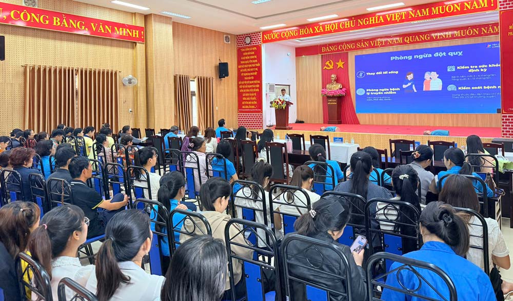 An Khe Ward Trade Union organizes Conference to respond to Workers' Month activities in 2026. Photo: An Khe Trade Union
