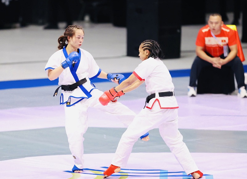 종합격투기 MMA 종목은 2026년 아시아 실내 및 무술 경기 대회에서 경쟁할 예정입니다. 사진: 민단