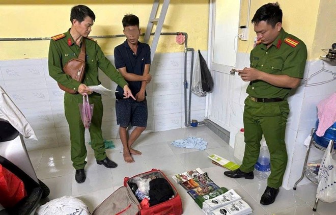 Công an tỉnh Quảng Trị phát hiện đường dây sản xuất cà phê giả quy mô ở Quảng Trị và Thành phố Hồ Chí Minh. Ảnh: Công an tỉnh Quảng Trị
