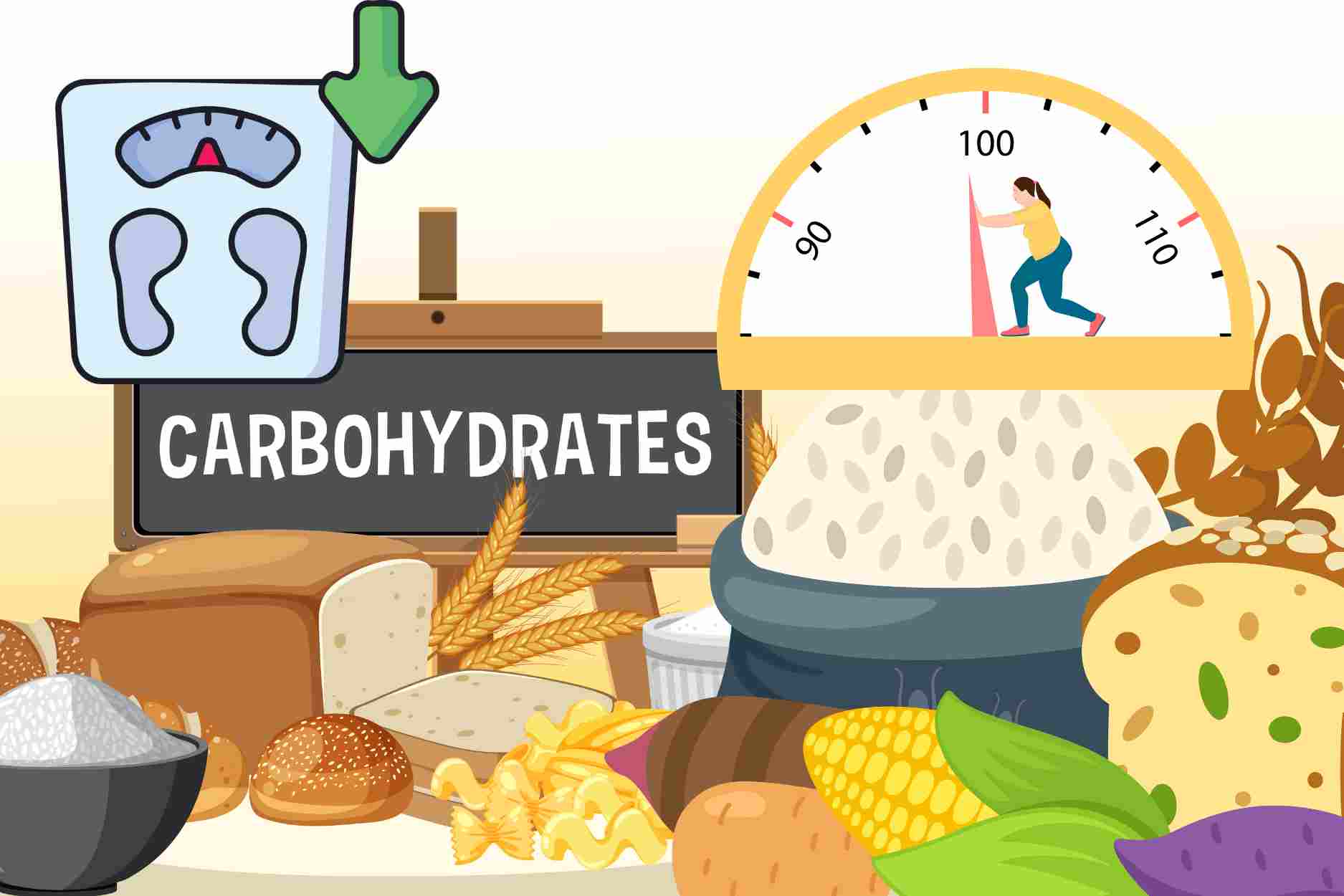 Reasons why you should not completely cut out starch in your daily diet to lose weight