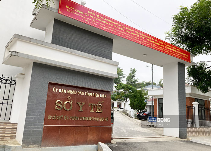 Headquarters of Dien Bien Provincial Department of Health. Photo: Quang Dat