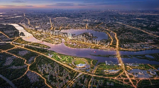 Hanoi will have night yachts on the Red River. Photo: Hanoi People's Committee