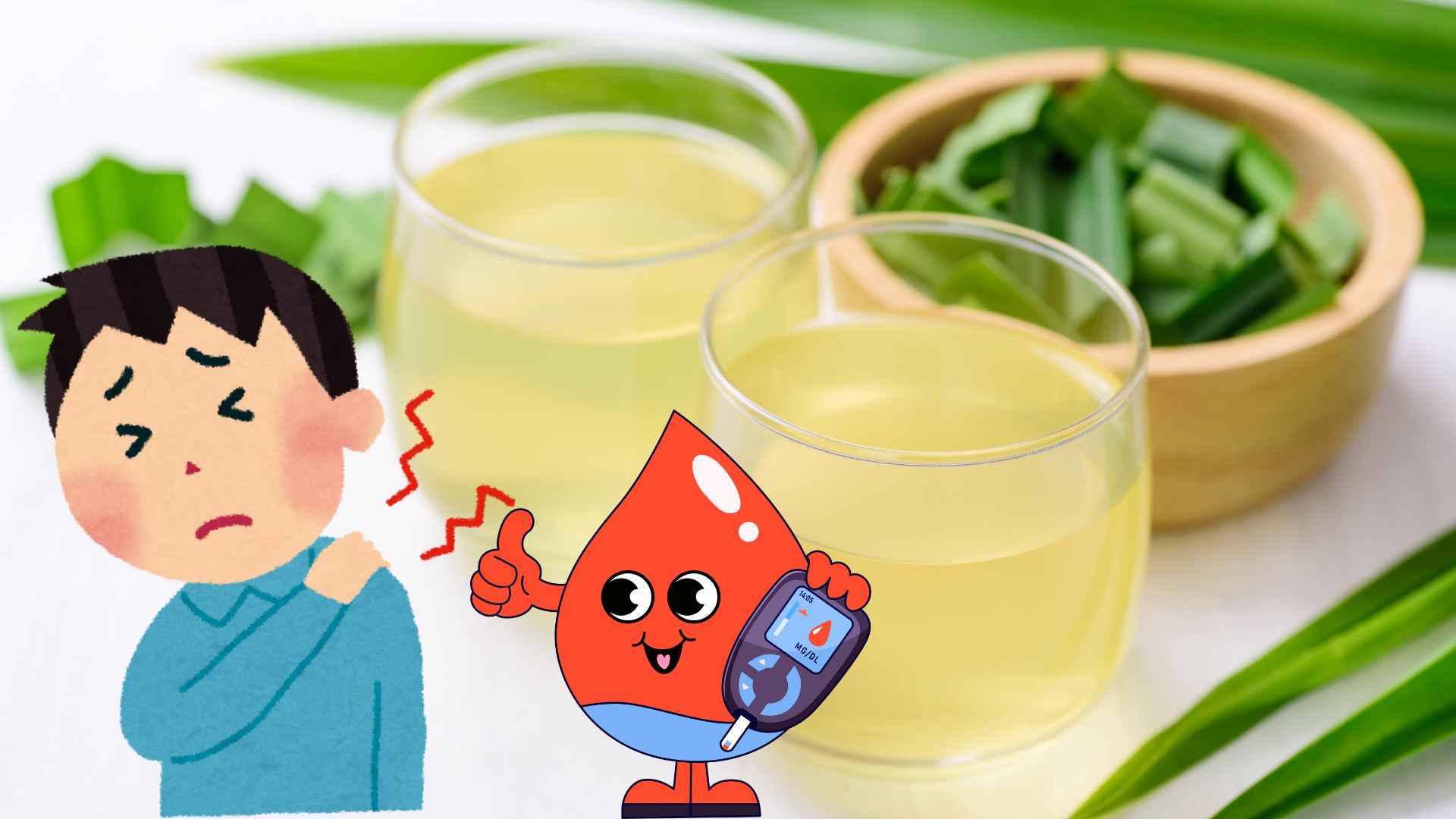 Drinking pineapple leaf water detoxifies the body and stabilizes blood sugar.