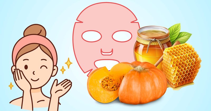 Bí quyết dùng mặt nạ bí đỏ mật ong cho da mịn, chống lão hóa