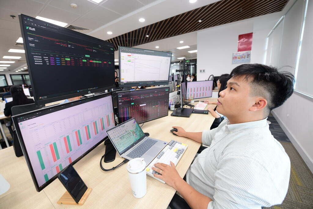 Healthy adjustments will have a good effect on the stock market. Photo: Quang Dinh Kafi