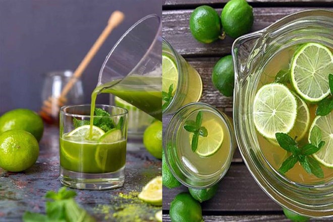 Lemon juice supports the immune system and helps the body absorb iron better. Photo: Kieu Vu