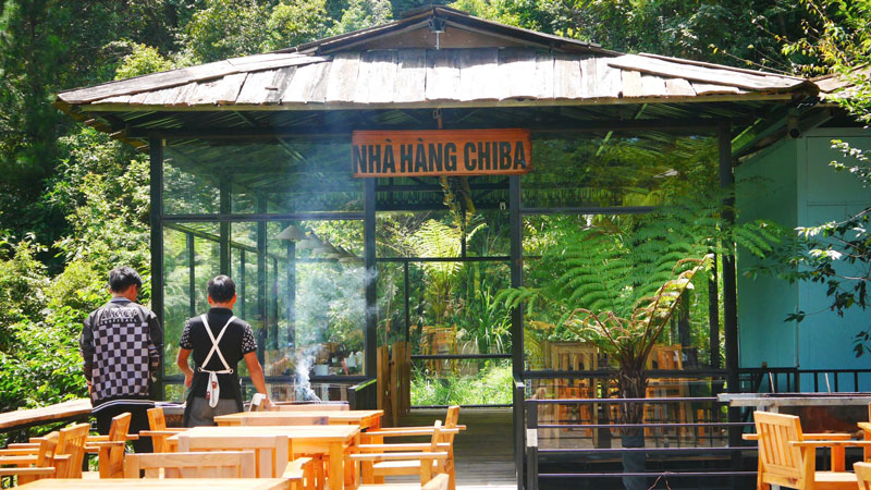 Toàn cảnh homestay Chiba Ecolodge có những sai phạm mà Báo Lao Động phản ánh. Ảnh: Tân Văn, ĐVCC