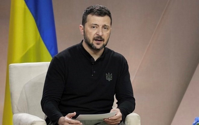 President of Ukraine Volodymyr Zelensky. Photo: Xinhua