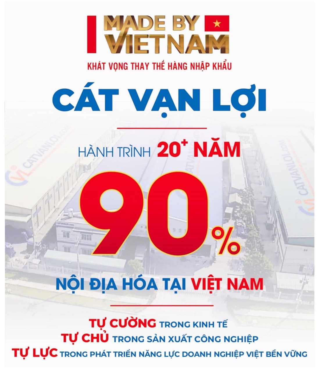 Cát Vạn Lợi: Hành trình hiện thực hóa khát vọng thay thế hàng nhập khẩu - Ảnh: Cát Vạn Lợi