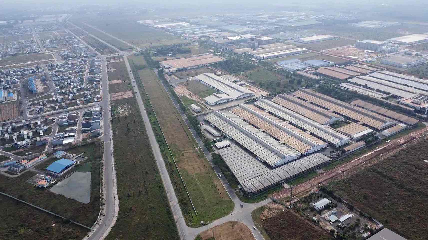 Road 769 upgraded and expanded to 6-8 lanes, connecting Long Thanh airport, is expected to start construction this June. Photo: HAC