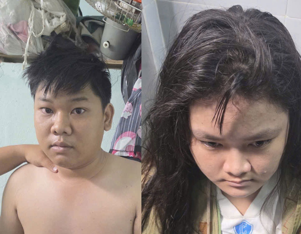 Cơ quan điều tra đã bắt giữ hai nghi can gây ra vụ việc là Huỳnh Đức Hùng và Lê Thị Ngọc. Ảnh: Công an cung cấp