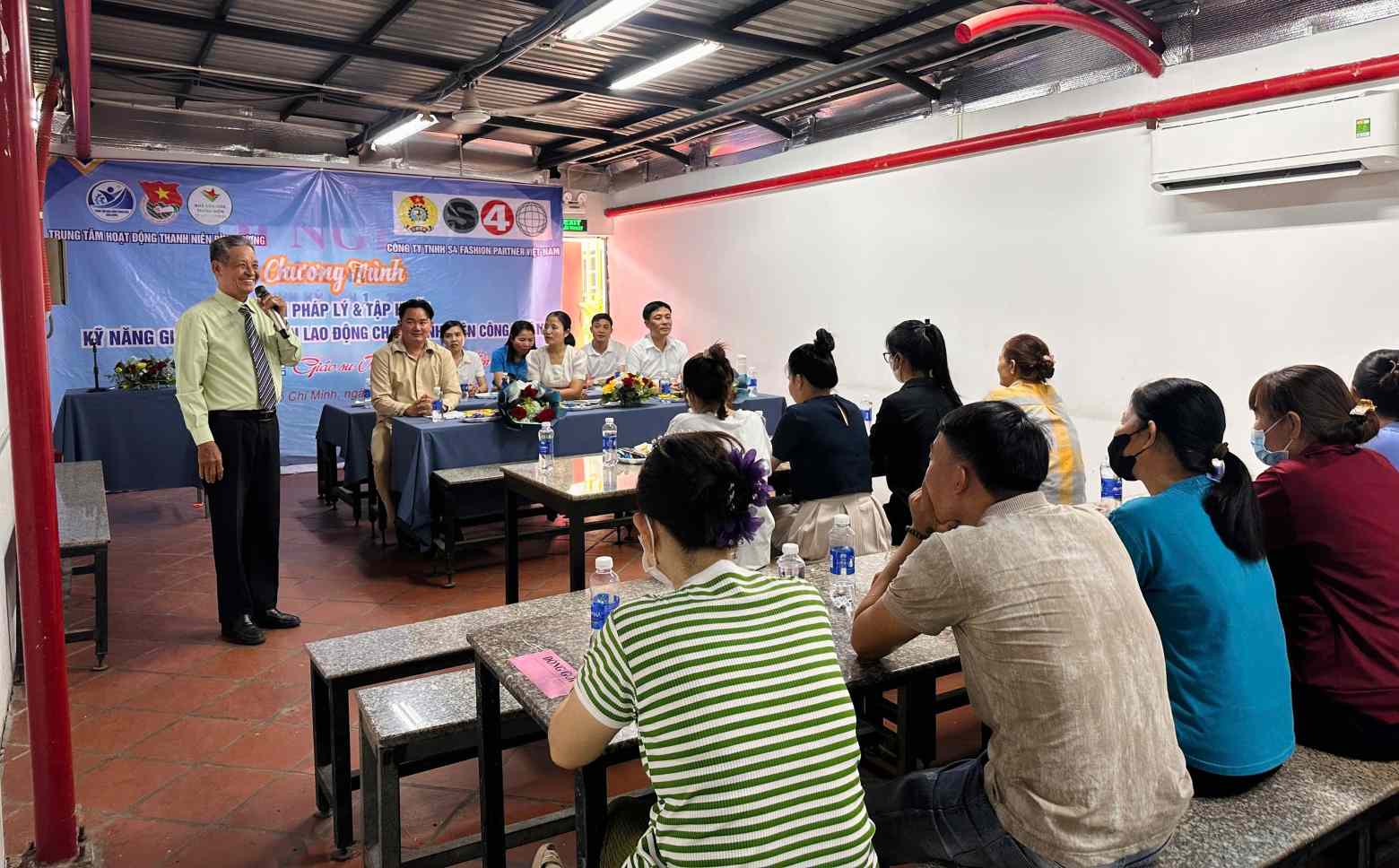 Hoạt động này góp phần phát triển thanh niên công nhân trong các khu công nghiệp.Ảnh: 