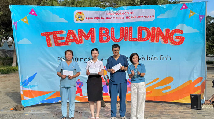 CĐCS bệnh viện chăm lo cho người lao động. Ảnh: Thanh Tuấn 