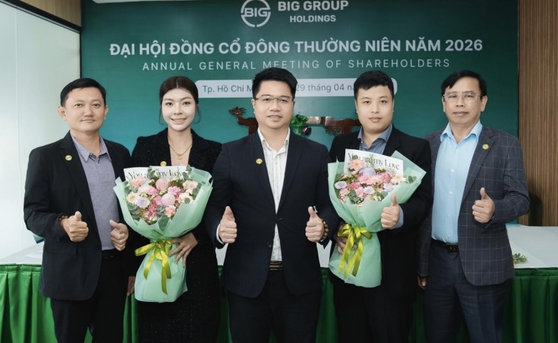 Các thành viên Hội Đồng Quản Trị của Tập đoàn đầu tư BIG. Ảnh: Công ty Tập đoàn Đầu tư BIG 