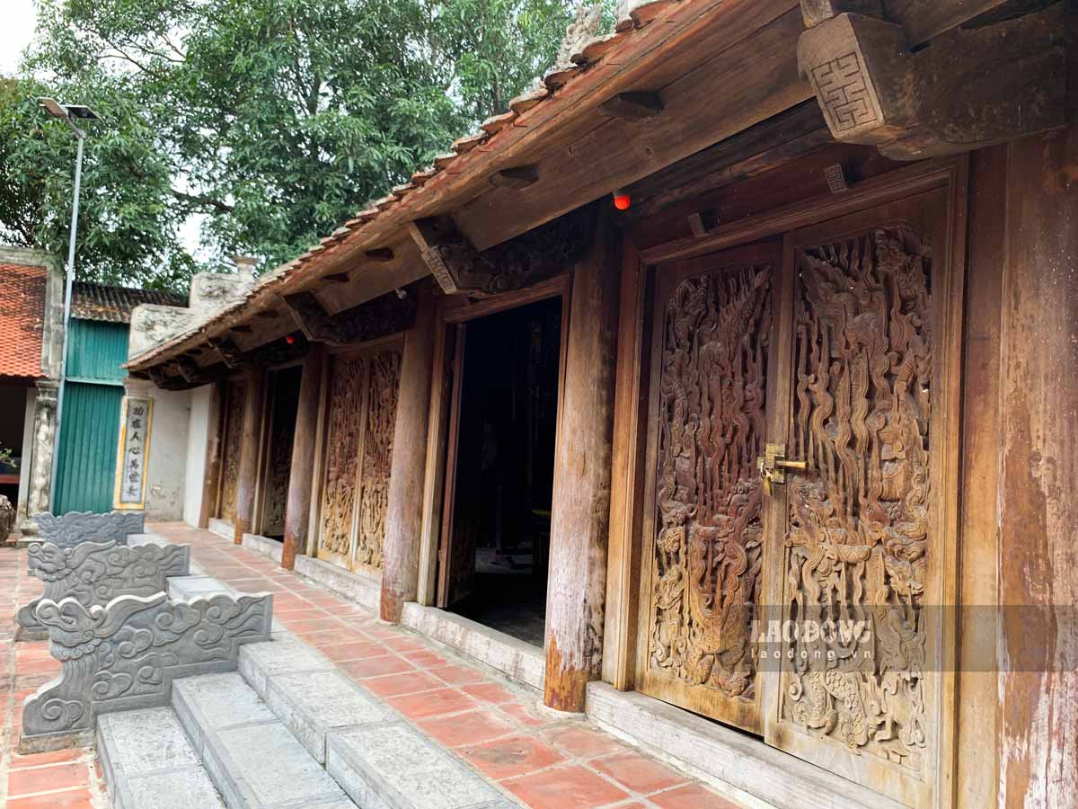 Di tích quốc gia đình - miễu Cao Đài thờ Thượng tướng Thái sư Chiêu minh Đại vương Trần Quang Khải và phu nhân là Công chúa Phụng Dương. Ảnh: Hà Vi