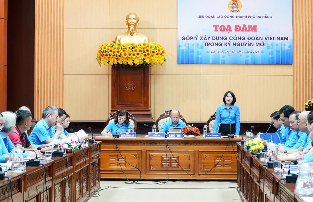 La Federación Laboral de la ciudad de Da Nang organiza un seminario "Los miembros del sindicato aportan ideas para construir el Sindicato de Vietnam en la nueva era". Foto: Sindicato de Da Nang