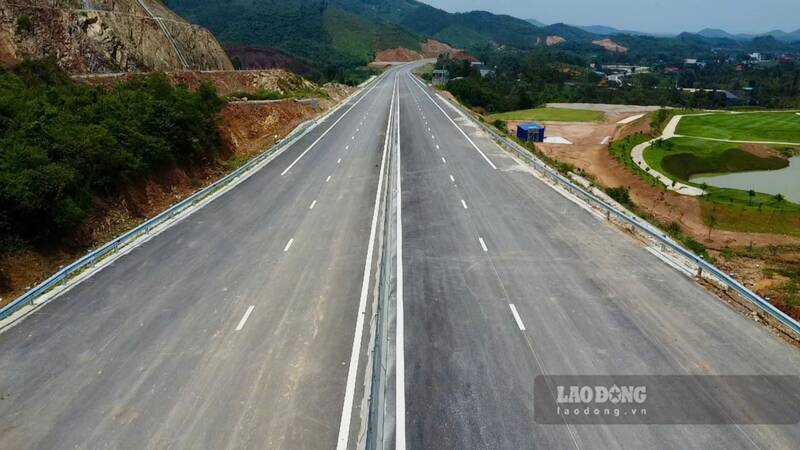 Dự án tuyến đường liên kết Thái Nguyên - Bắc Ninh - Phú Thọ đã cơ bản hoàn thành. Ảnh: Việt Bắc