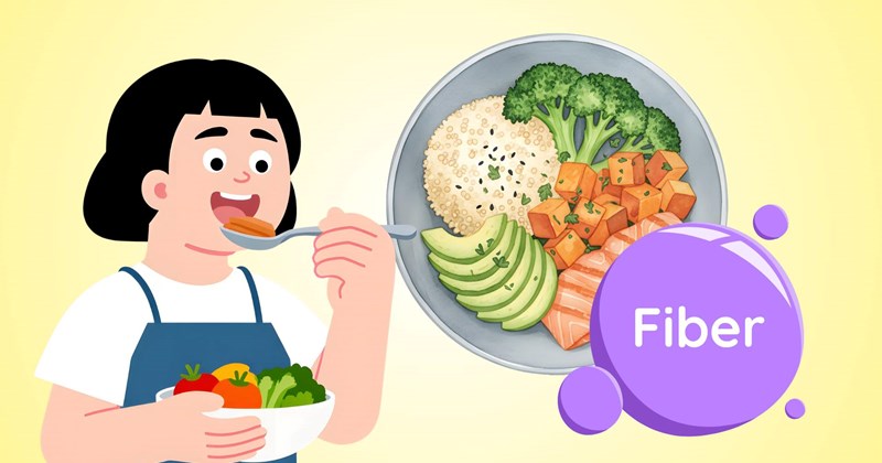 3 cách bổ sung chất xơ cho người lười ăn rau