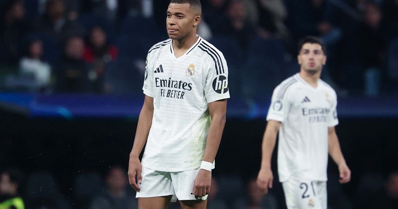 Không khí u ám bao trùm Kylian Mbappe tại Real Madrid