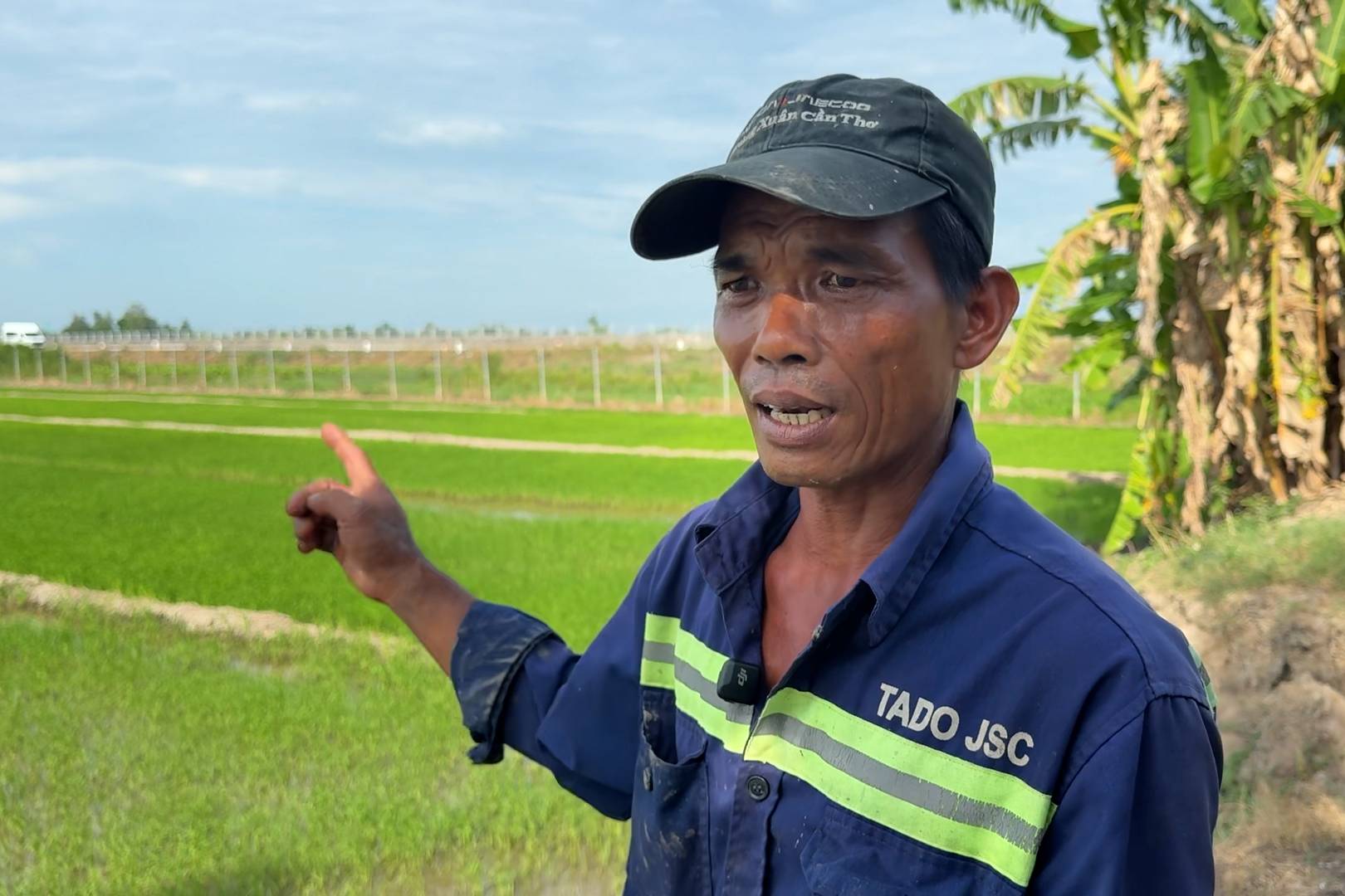 Ông Nguyễn Anh Khoa (xã Thạnh An, TP Cần Thơ). Ảnh: Tạ Quang