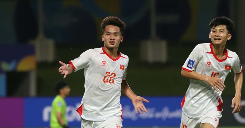 U17 Việt Nam gặp U17 UAE tại Vòng loại U17 châu Á 2026