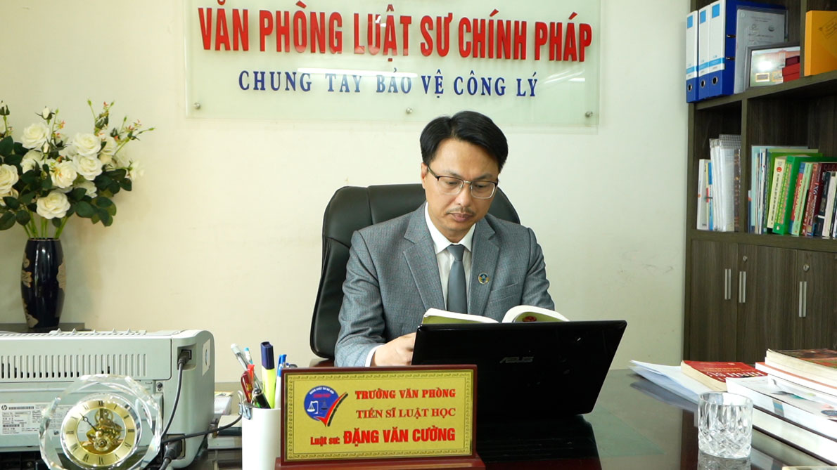 TS. Luật sư Đặng Văn Cường . Ảnh: Mỹ Ly