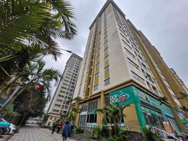 Phu Lam social housing project (Phu Luong ward, Hanoi). Photo: Thu Giang