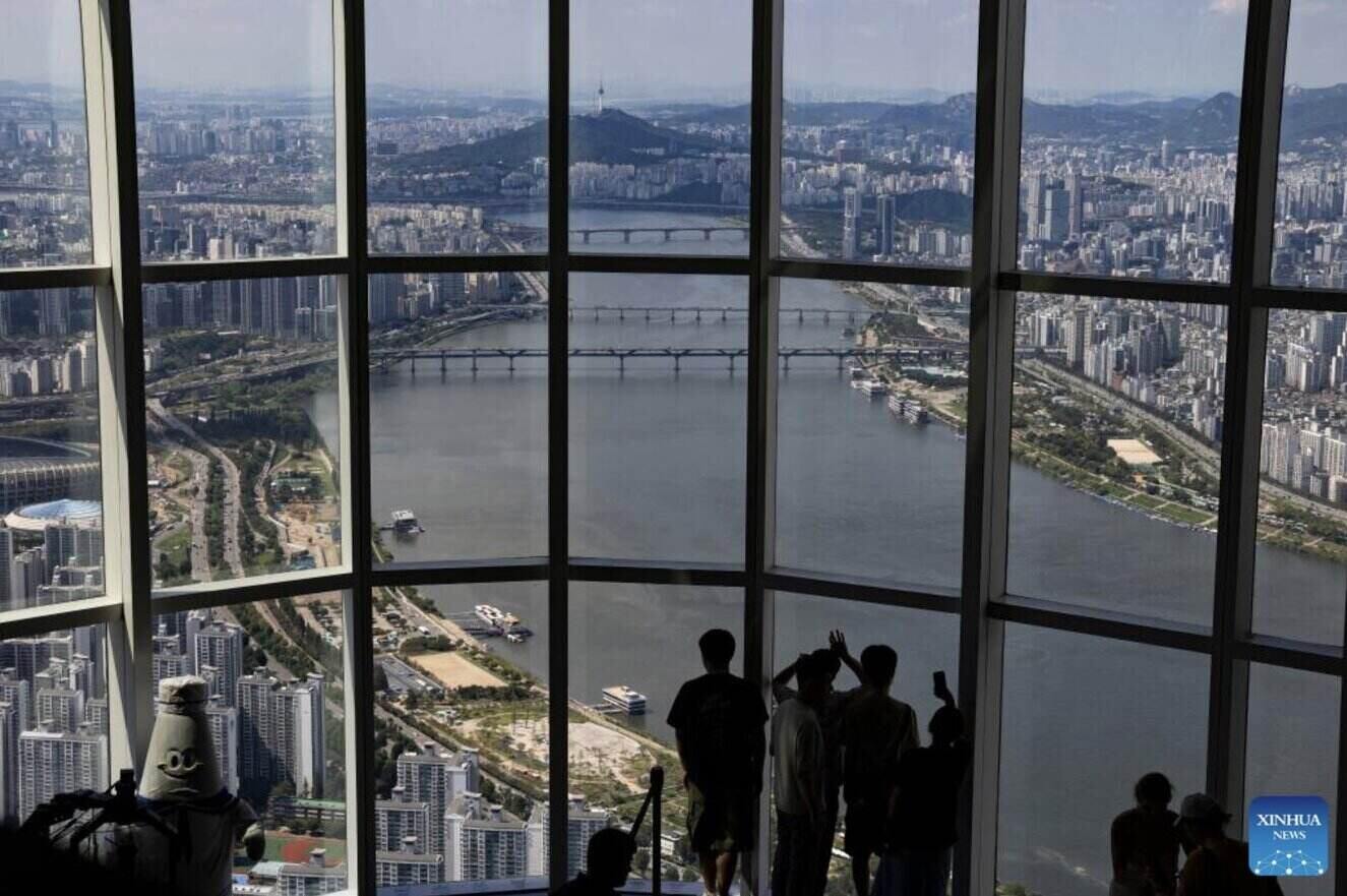 韓国ソウルの風景。写真:新華社