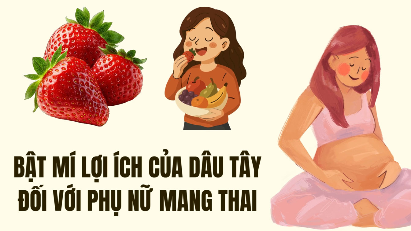 Strawberries bring abundant nutrition to pregnant women when consumed.