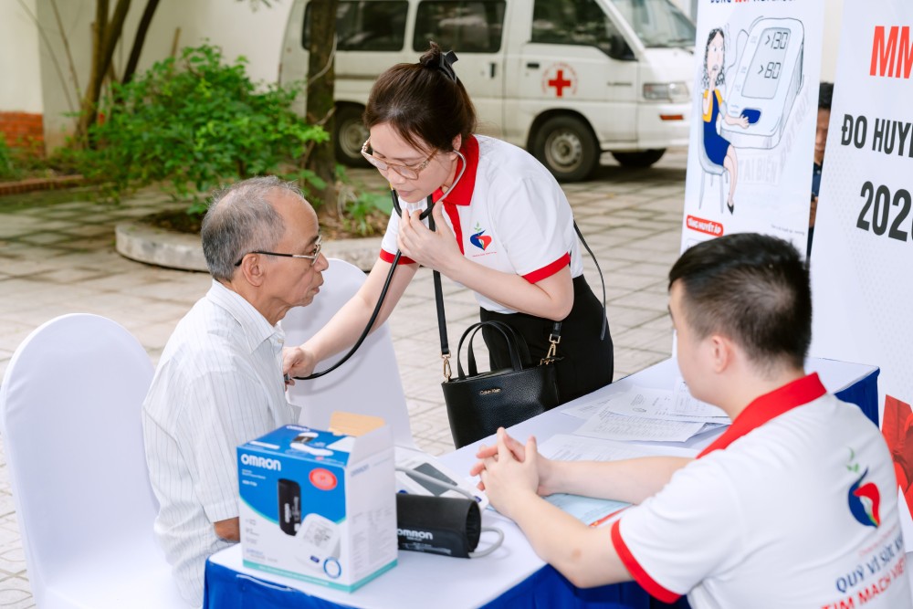 Taking medicine still does not lower blood pressure, doctors point out the reason why many people miss out. Photo: Tu Anh