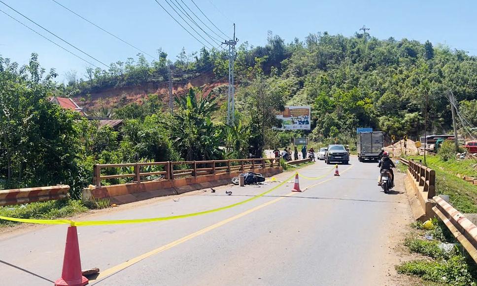 Scene of the accident. Photo: Hai Duong