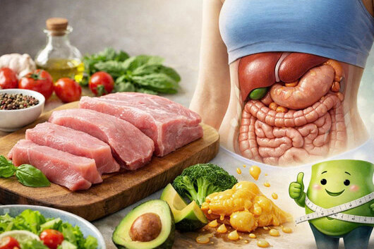 Types of meat to add to the daily diet to reduce visceral fat. Graphics: Huong Giang