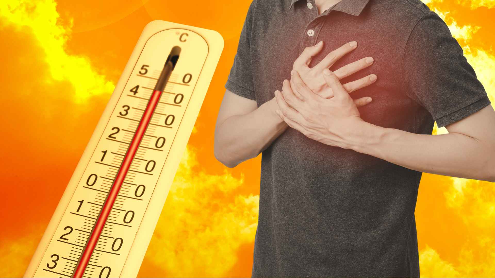 5 façons de prévenir le choc thermique pour les personnes souffrant de maladies de base, ayant déjà subi un accident vasculaire cérébral par temps chaud.