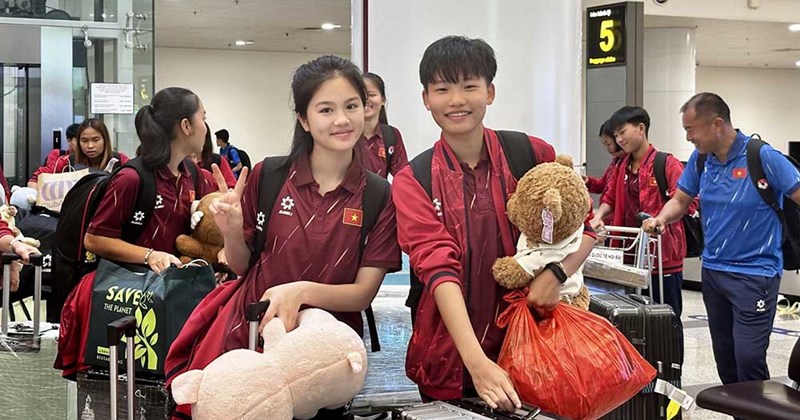 U17 nữ Việt Nam về nước sau hành trình tại VCK châu Á 2026