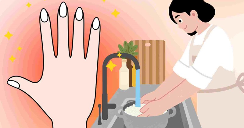 Cách dùng nước vo gạo tốt cho móng