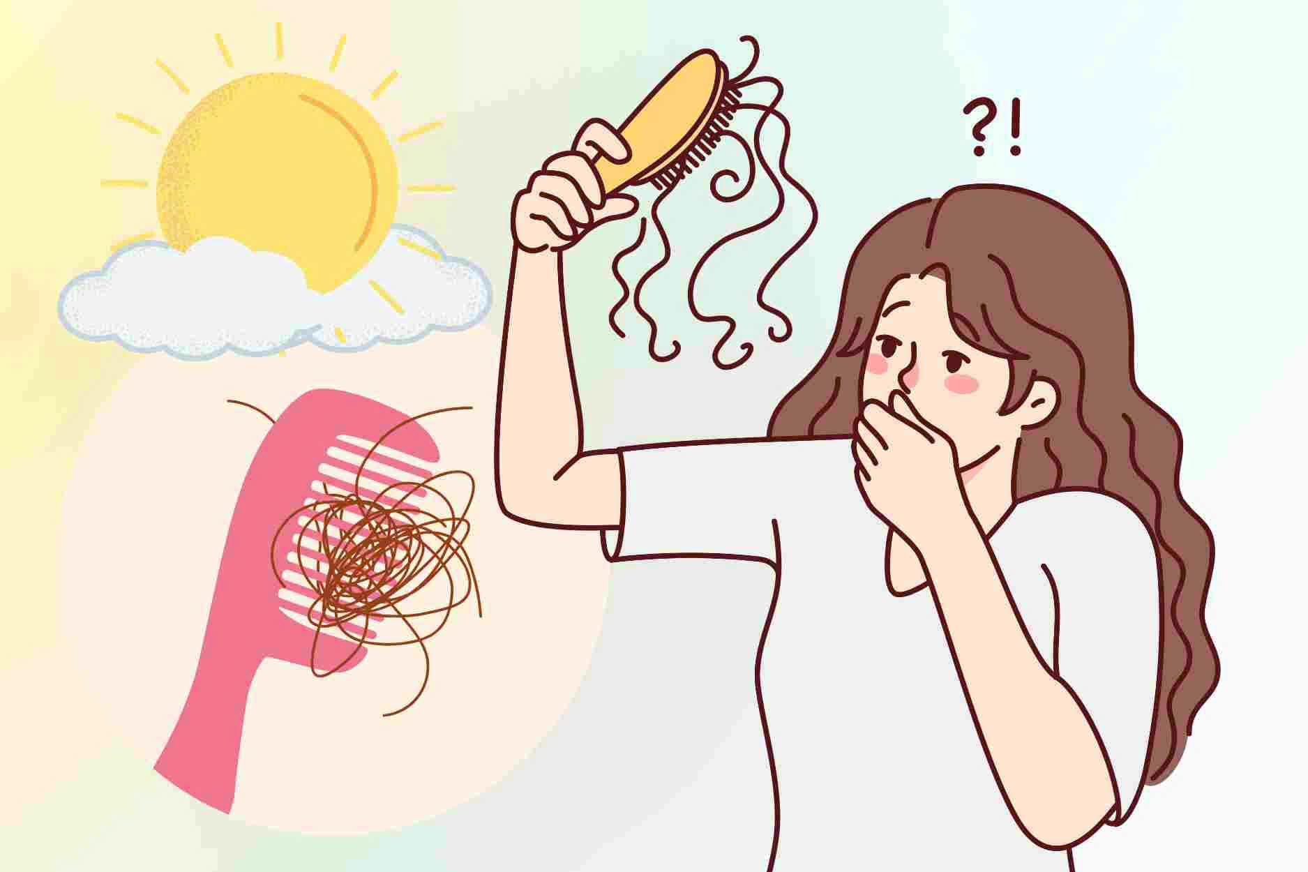 Tips to prevent hair loss in the summer