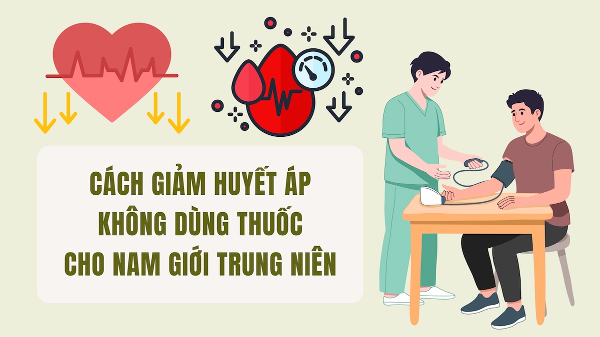How to reduce blood pressure without medication for middle-aged men