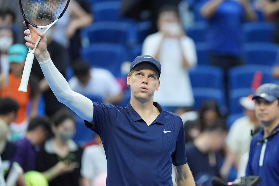 Tennis player Jannik Sinner. Photo: Xinhua