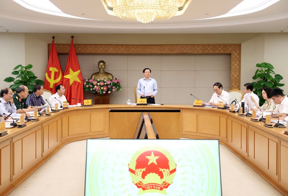 Phó Thủ tướng Hồ Quốc Dũng đặc biệt nhấn mạnh yêu cầu xây dựng văn hóa ứng xử với môi trường, đẩy mạnh các phong trào. Ảnh: VGP