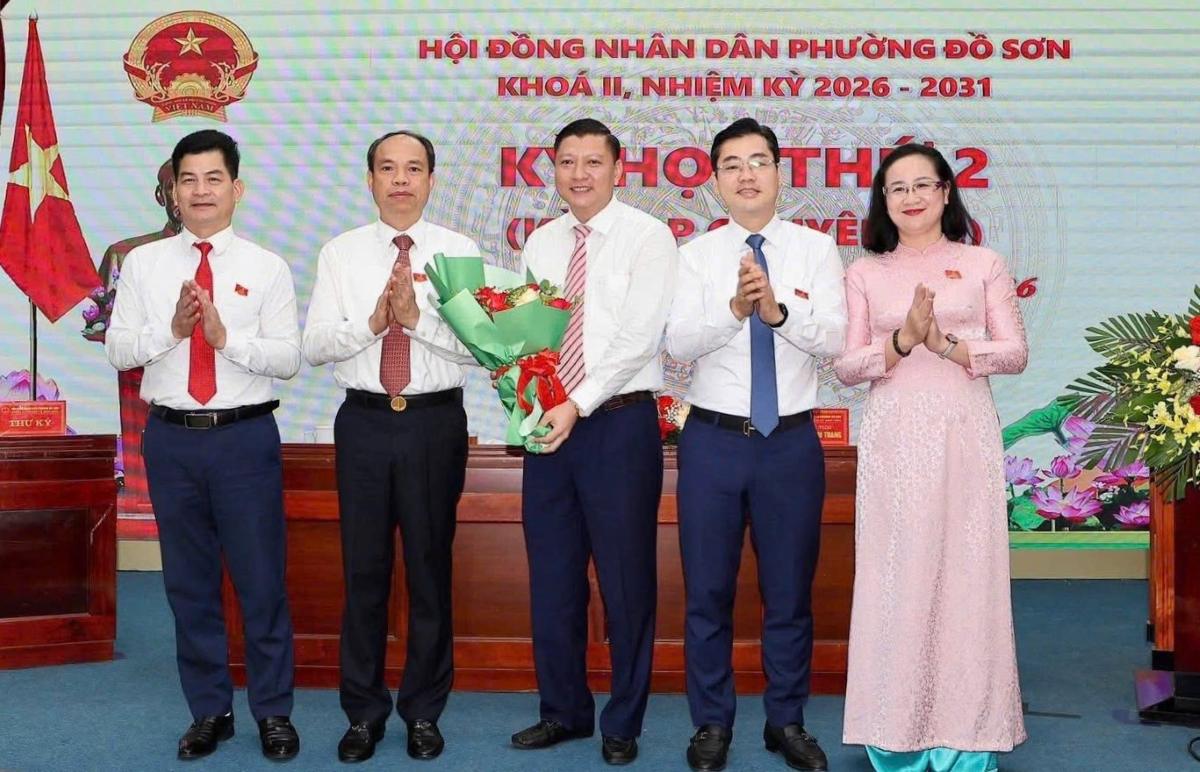 Do Son Ward consolidates the title of Vice Chairman of the Ward People's Committee. Photo: Do Son Ward e-Portal